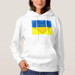 Oekraïne Vlag Blauw Geel Thunder_Cove   Hoodie