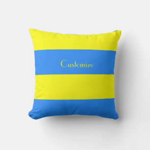 Oekraïne Vlag Blauw Geel Thunder_Cove Kussen