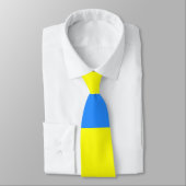 Oekraïne Vlag Blauw Geel Thunder_Cove Stropdas (Gebonden)