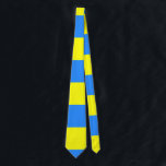 Oekraïne Vlag Blauw Geel Thunder_Cove Stropdas<br><div class="desc">Oekraïnse vlag en hart in traditioneel lichtblauwe en gele kleuren die u kunt personaliseren door op elke achtergrondkleur naar jouw naam te veranderen</div>