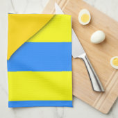 Oekraïne Vlag Blauw Geel Thunder_Cove Theedoek (Quarter Fold)