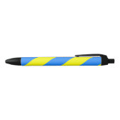 Oekraïne Vlag Blauw Geel Thunder_Cove Zwarte Inkt Pen (Bovenkant)