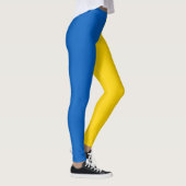 Oekraïne Vlag Blauwe Geel Oekraïens Leggings (Rechts)