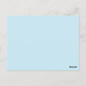 oekraïne vlag briefkaart (Achterkant)