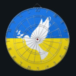 Oekraïne Vlag Dartbord Dove of Peace - Vrijheid<br><div class="desc">Dove of Peace Dartboards Oekraïne Vlag - Vrede - U kunt overzetten naar 1000   Zazzle producten. Formaat wijzigen en verplaatsen of verwijderen en toevoegen van elementen / tekst met aanpassingstool. Succes - wees gelukkig - wees gezond!</div>