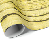 Oekraïne vlag geel blauw houtextuurpatroon cadeaupapier (Rol Hoek)