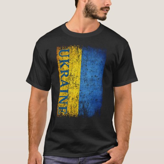 Oekraïne Vlag Gift Vrouwen Mannen Kinderen Oekraïn T-shirt (Voorkant)