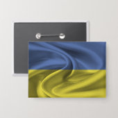 Oekraïne Vlag Knop Button (Voorkant / Achterkant)