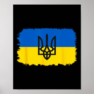 Oekraïne Vlag Oekraïens Oekraïne Trots Hart 4  Poster
