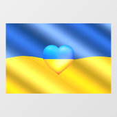 Oekraïne Vlag Raam Cling Steun Vrijheid Raamsticker (Vel)