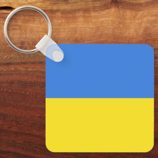 Oekraïne - Vlag Sleutelhanger (Voorkant)