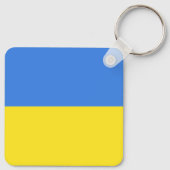 Oekraïne - Vlag Sleutelhanger (Achterkant)