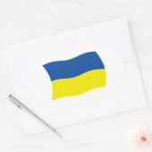 Oekraïne Vlag Sticker (Envelop)