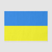 oekraïne vlag tissuepapier (Voorkant)