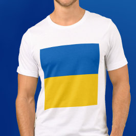 Oekraïne Vlag voor en achter T-shirt