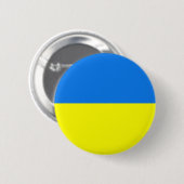 oekraïne - vlaggenknop ronde button 5,7 cm (Voorkant /achterkant)