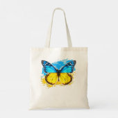 Oekraïne Vliegt Oekraïne Butterfly Ukraine Butterf Tote Bag (Achterkant)