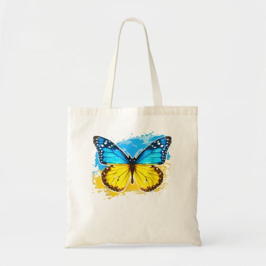 Oekraïne Vliegt Oekraïne Butterfly Ukraine Butterf Tote Bag (Voorkant)