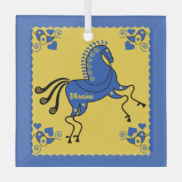 Oekraïne Volkskunst Glas Ornament