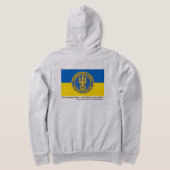Oekraïne, Volodymyr Zelensky Hoodie (Laag Achter)