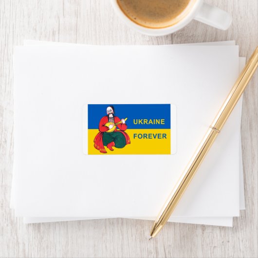 Oekraïne voor altijd etiket (Insitu)