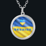 Oekraïne - vrede - Oekraïense vlag - steun vrijhei Zilver Vergulden Ketting<br><div class="desc">Ik sta bij Oekraïne - vrede - Oekraïense vlag - steun voor vrijheid - sterk samen - de slachtoffers van de vrijheid! U kunt naar meer dan 1000 Zazzle producten overbrengen! We staan bij Oekraïne!</div>