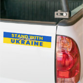 Oekraïne - vrede - Oekraïense vlag - vrijheid Bumpersticker (Op Truck)