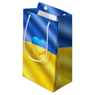 Oekraïne - vrede - Oekraïense vlag - vrijheid Klein Cadeauzakje