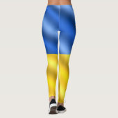 Oekraïne - vrede - Oekraïense vlag - vrijheid Leggings (Achterkant)