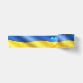 Oekraïne - vrede - Oekraïense vlag - vrijheid Satijnen Lint