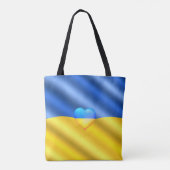 Oekraïne - vrede - Oekraïense vlag - vrijheid Tote Bag (Achterkant)