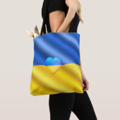 Oekraïne - vrede - Oekraïense vlag - vrijheid Tote Bag (Dichtbij)