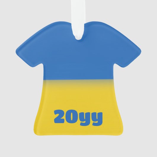 Oekraïne Vrede Ornament (achterkant)