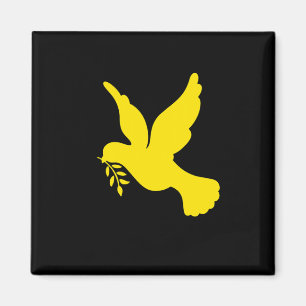 Oekraïne Vredesduif Bid Voor Oekraïne Vlag Gratis  Magneet