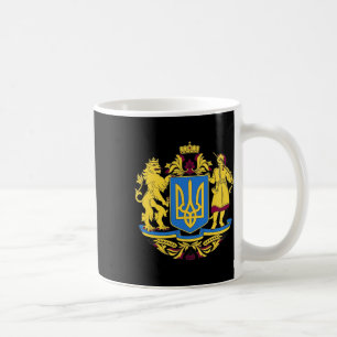 Oekraïne Wapen T-shirt Vlag Koffiemok
