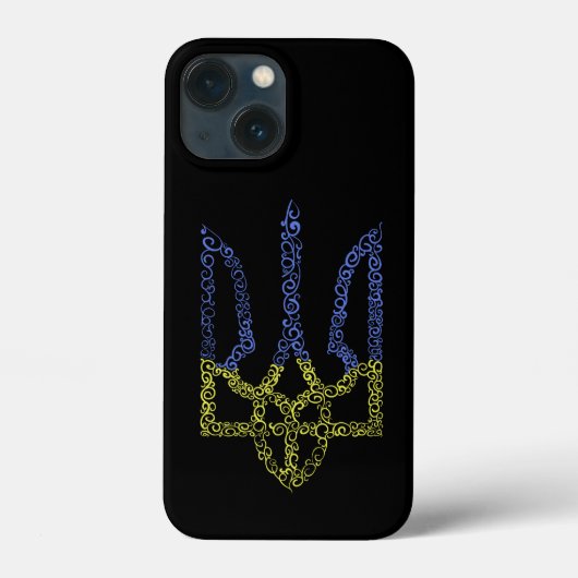 Oekraïne wapen trident tryzub spiraal patroon Case-Mate iPhone case (Achterkant)