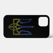 Oekraïne wapen trident tryzub spiraal patroon Case-Mate iPhone case (Achterkant (horizontaal))