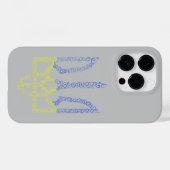 Oekraïne wapen trident tryzub spiraal patroon Case-Mate iPhone case (Achterkant (horizontaal))