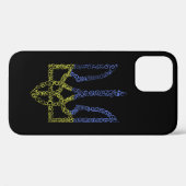 Oekraïne wapen trident tryzub spiraal patroon Case-Mate iPhone case (Achterkant (horizontaal))