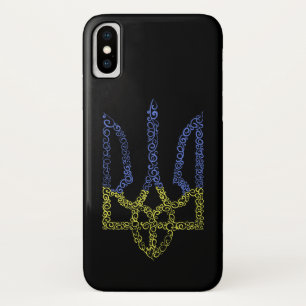 Oekraïne wapen trident tryzub spiraal patroon Case-Mate iPhone case