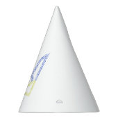 Oekraïne wapen trident tryzub spiraal patroon feesthoedjes (Rechts)