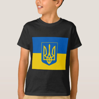 OEKRAÏNE Wapenmunt en vlag T-shirt