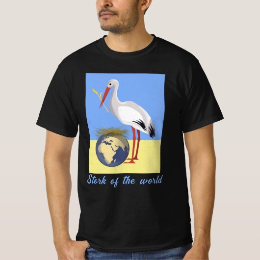 Oekraïne "yellow blue" vredeszonnebloem kleurrijk t-shirt (Voorkant)