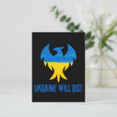 Oekraïne zal Phoenix opheffen Briefkaart (Staand voorkant)