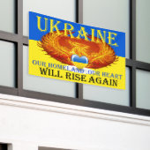 OEKRAÏNE ZAL RIJZEN SPANDOEK (Buitenkant Gebouw)