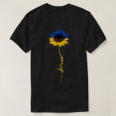Oekraïne - Zonnebloem - Oekraïense vlag met Oekraï T-shirt (Design voorkant)
