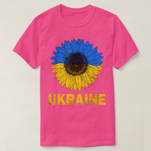 Oekraïne Zonnebloem Oekraïense vlag Vrede Oekraïne T-shirt (Design voorkant)
