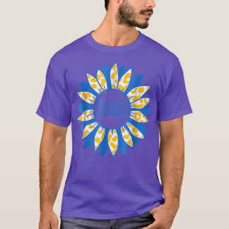 Oekraïne - Zonnebloem - Oekraïne Vrede voor Oekraï T-shirt