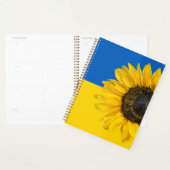 Oekraïne - Zonnebloem op vlag Planner (Display)