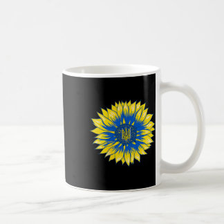Oekraïne Zonnebloem Zak Stijl Retro Bloem Oekraïne Koffiemok